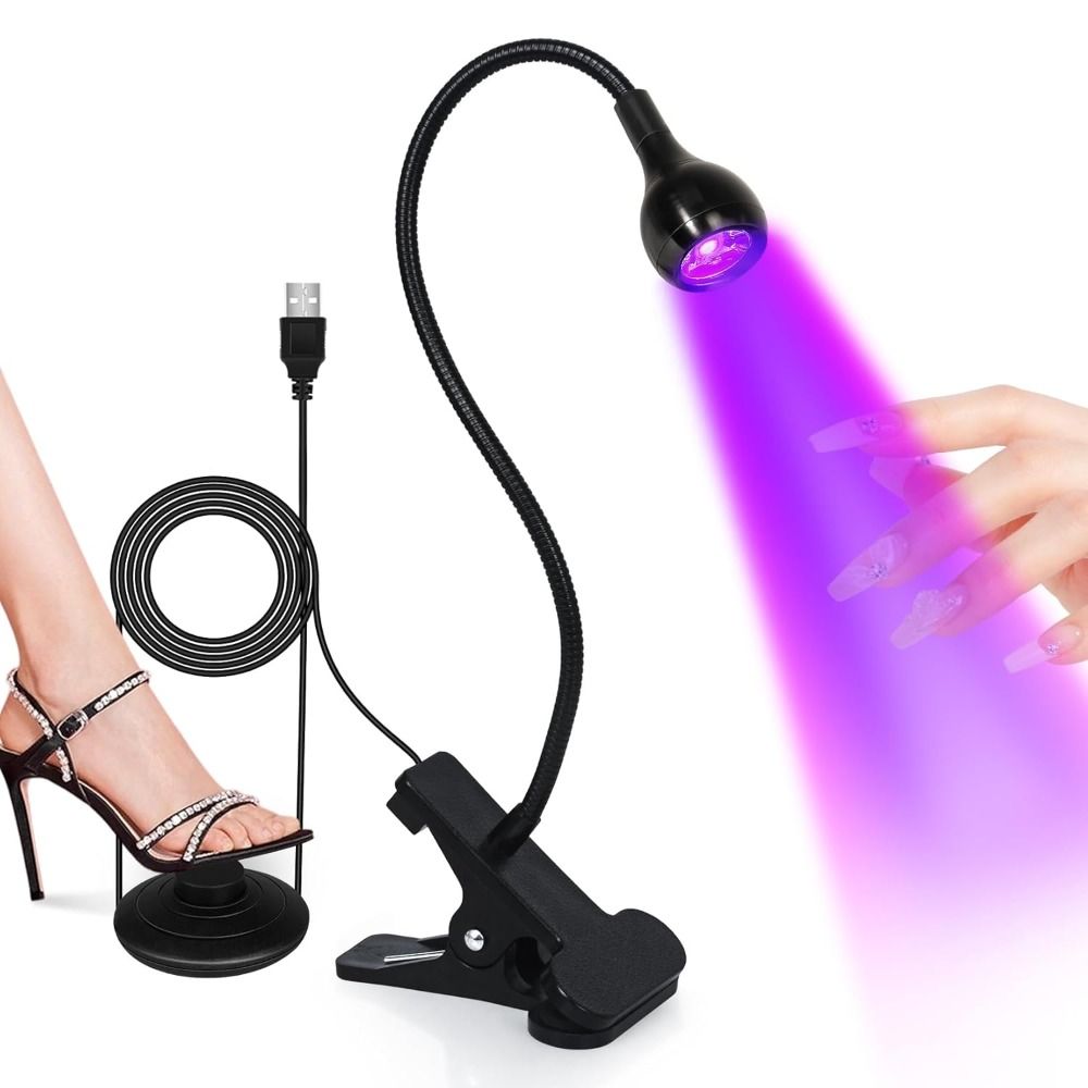 مصباح أظافر LED بالأشعة فوق ال - مراجعة Hair Care Gel وسعره