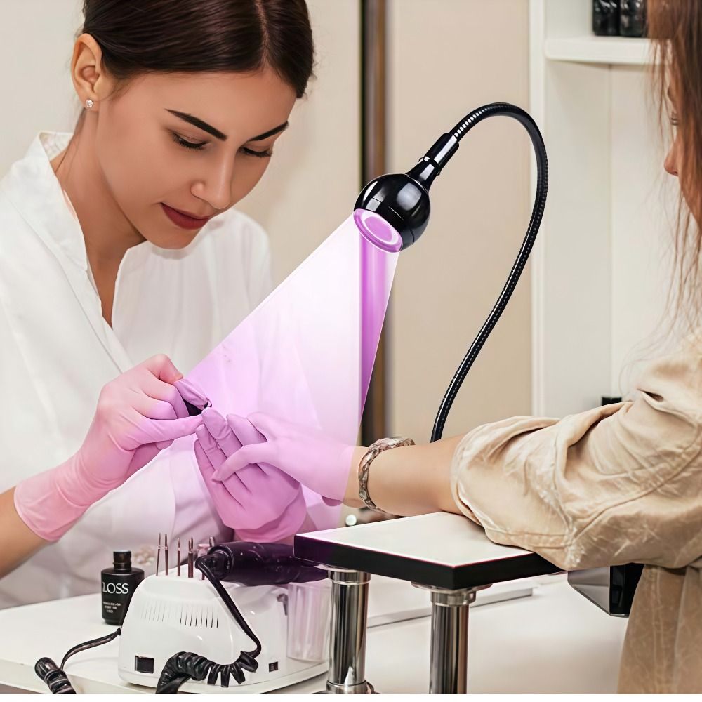 مصباح أظافر LED بالأشعة فوق ال - مراجعة Hair Care Gel وسعره