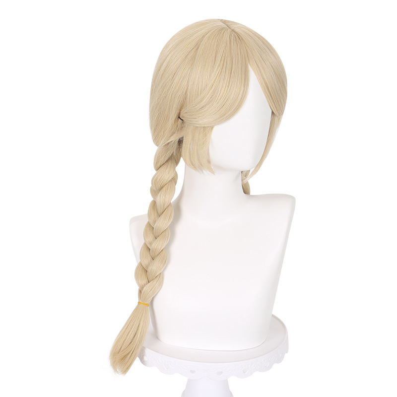 شعر مستعار صناعي طويل أصفر مجد - مراجعة Braiding Hair Kanekalon وسعره