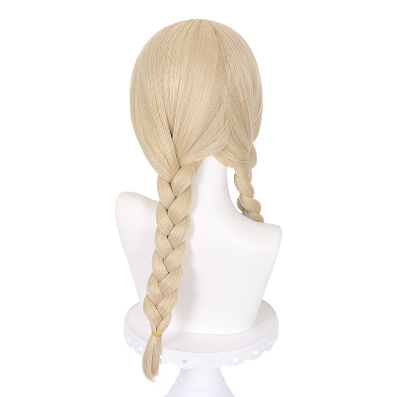 شعر مستعار صناعي طويل أصفر مجد - مراجعة Braiding Hair Kanekalon وسعره