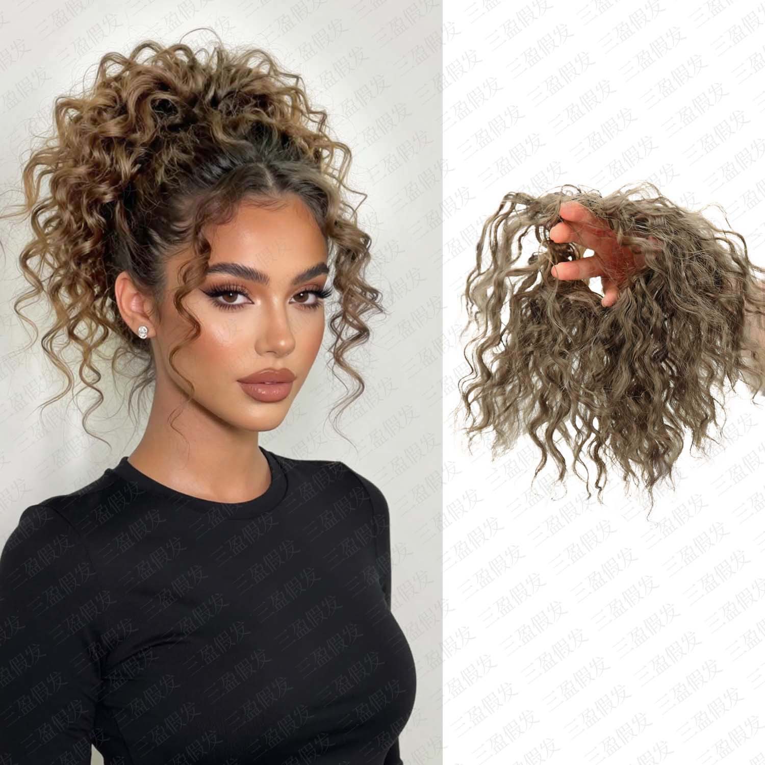 باروكة شعر مجعد وفوضوي من الصو - مراجعة Braiding Hair Kanekalon وسعره