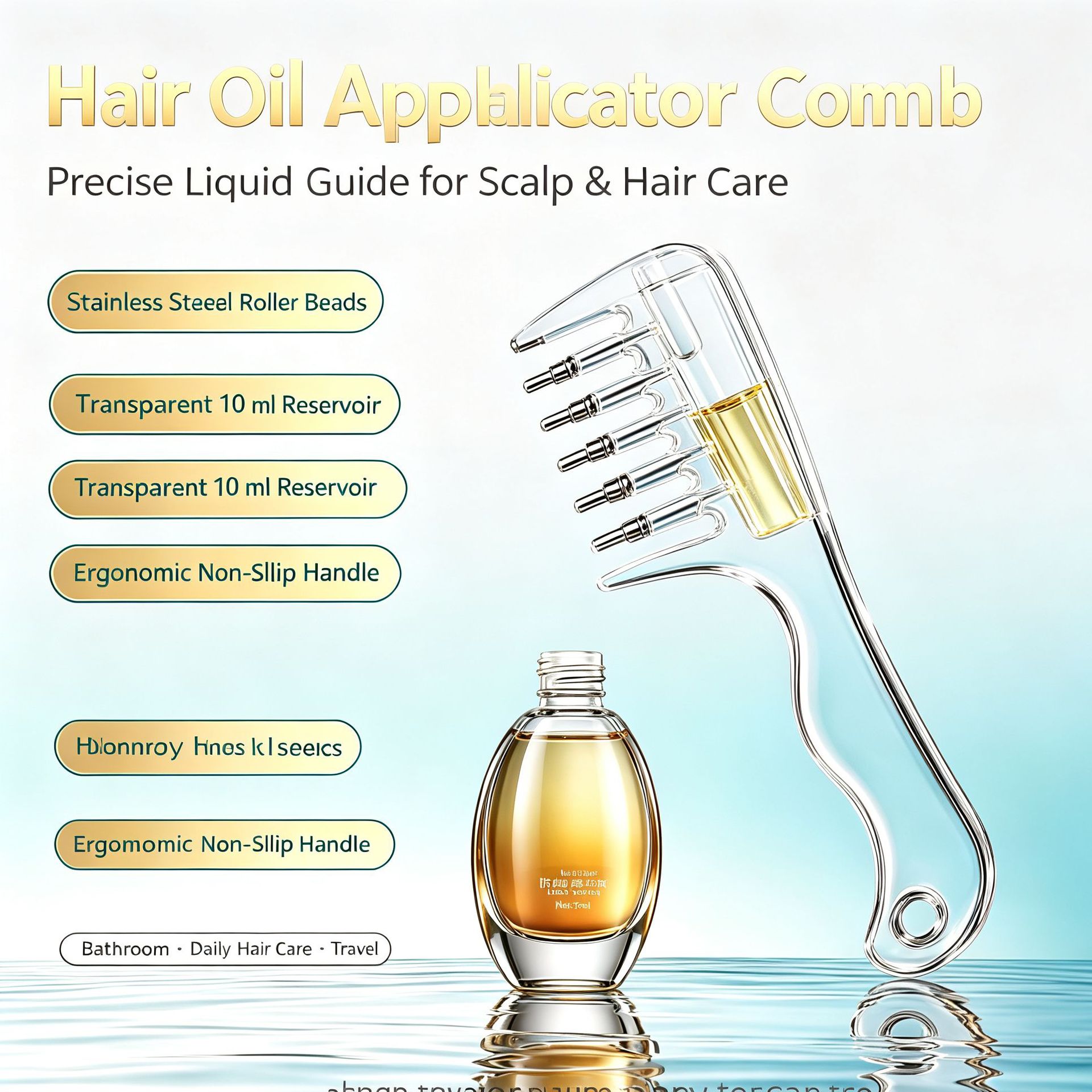 مشط الشعر بزيت أساسي 2026، فرش - مراجعة House Hair Care وسعره